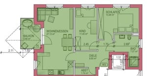 Geisenfelder Strasse 22 – Haus 1 – Wohnung 3