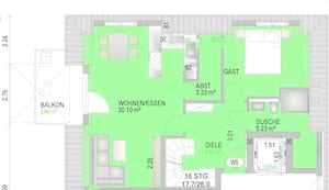 Geisenfelder Strasse 22 – Haus 1 – Wohnung 5 Dachgeschoss