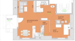Geisenfelder Strasse 22 – Haus 1 – Wohnung 6 Dachgeschoss